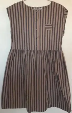 ストライプワンピース