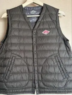 【DANTON 】インナーダウン★ベスト★カーキ★36