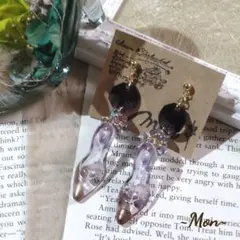 1点作品☺︎ 大粒サファイアピアス イヤリングに変更可能☆ - メルカリ