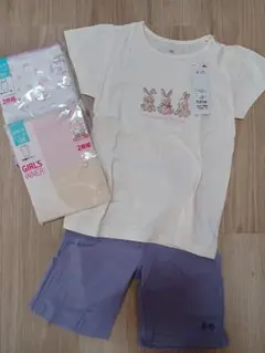 女の子　120センチ　肌着パジャマセット