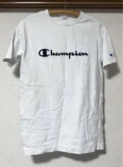Champion ホワイト Tシャツ 半袖