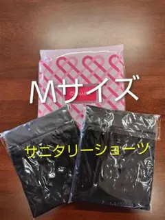 シャルレサニタリーショーツ　Ｍブラック２枚セットのサムネイル