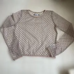 超美品　épine エピヌ　ドットシアーブラウスのサムネイル