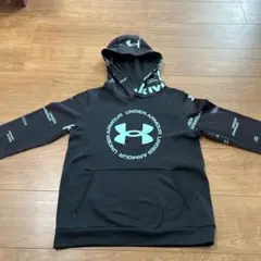 Under Armour ColdGear パーカー YLG ブラック