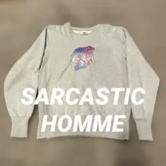 希少】 90s SARCASTIC HOMME sweat - メルカリ