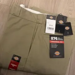 【新品未使用】ディッキーズ 874 ベージュ（カーキ） 34×30
