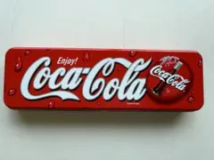 Coca-Cola ロゴ入り 缶ペンケース 筆箱のサムネイル
