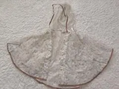 花柄フード付きベビーレインコート 80-100cm