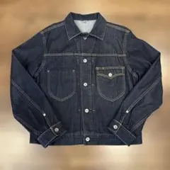 美品/オールドユニクロ/1st デニムジャケット/濃紺/インディゴ