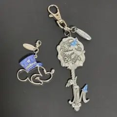 ディズニー ミッキー キーホルダーセット 鍵型 ファンタズミック