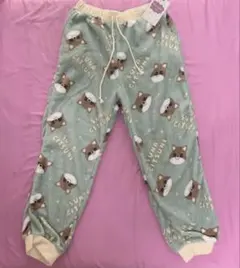 シバ犬デザイン フリースパジャマ