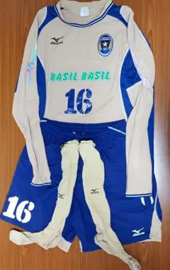 Mizuno サッカーウェア 長袖シャツ/ショーツ/ソックス セットアップ