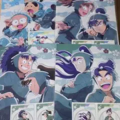 忍たま乱太郎 映画 六年生 クリアファイル ステッカー