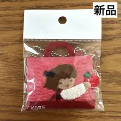 【新品】familiar ファミリア 神戸 デニムバッグ型 ストラップ 女の子のサムネイル