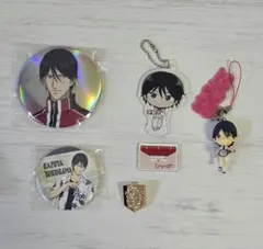 新テニスの王子様　徳川カズヤ　缶バッジ他