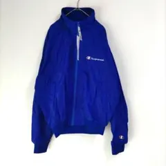 〈チャンピオン〉未使用　ナイロンジャケット　アウター　ロイヤルブルー　Ｏ