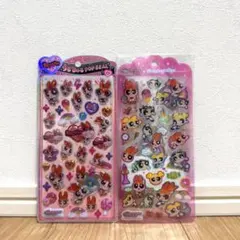 【正規品】うるちゅるポップシール　ドロップジュエリーシール　パワパフガールズ