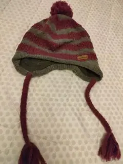 montbell ポンポン付き　チベタンニット帽