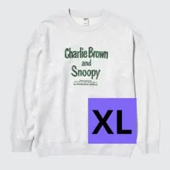 ユニクロ　PEANUTS　チャーリーブラウン&スヌーピー　スウェット　XL