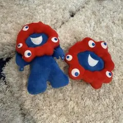 ミャクミャク　ぬいぐるみバッジ　2種類