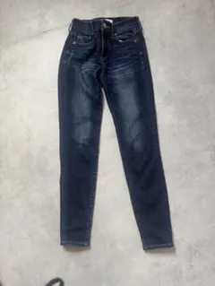 AZUL BY MOUSSY スキニーデニム ダークブルー