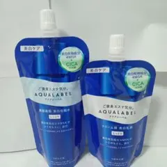 AQUALABEL　つめかえ用美白化粧水&美白乳液のサムネイル