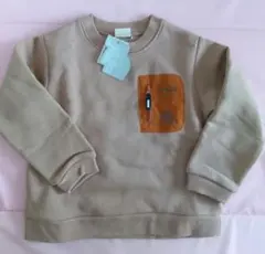 MOZ　裏起毛トレーナー　サイズ110