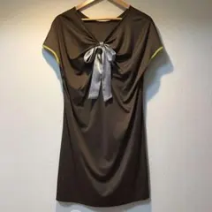 J.FERRY ノースリーブ　膝上　ワンピース　リボンつき　Ｍ〜Ｌサイズのサムネイル