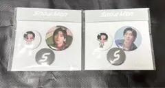 SnowMan 目黒蓮　POPUP 台北　台湾　バンコク　バッジ