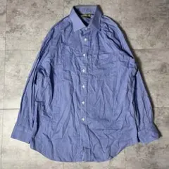 D'URBAN 長袖シャツ ブルー メンズのサムネイル