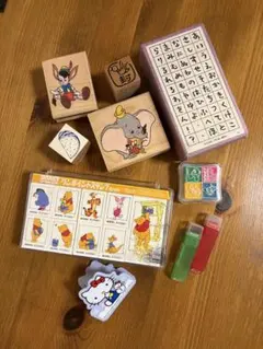 ディズニー キャラクター他 スタンプセット まとめ売り
