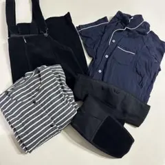 【まとめ売り】マタニティ　パジャマ　M〜L ワンピース　腹帯　授乳服　セパレート