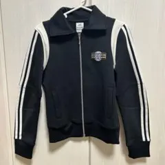 【超希少デザイン】adidas ブラック ジャケット M
