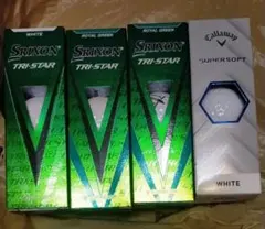 ゴルフボール12球（　Srixon 9球& Callaway 3球）