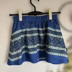 再お値下げしました‼️prince 花柄スカート Sサイズ　ブルー系　used