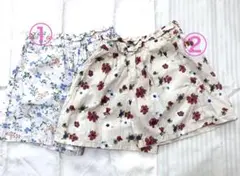 キッズショートパンツ120 ２枚セット