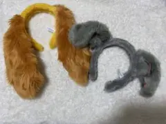 ディズニー　わんわん物語　トランプ　レディ　カチューシャ　セット　被り物