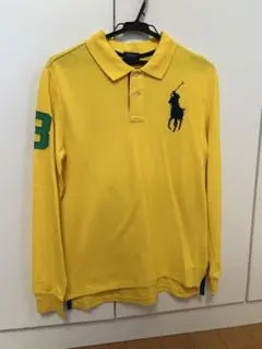 Polo Ralph Lauren イエロー長袖ポロシャツ