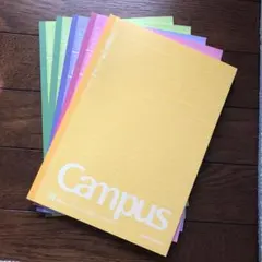 コクヨ キャンパスノート B罫6ｍｍ　30枚 カラー表紙5冊 ノ-3CBTN