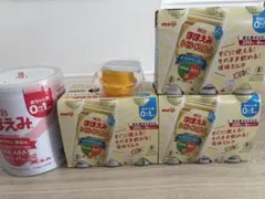 明治 ほほえみ200ml×18本（アタッチメント付き）と粉ミルク缶800gセット