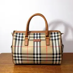 BURBERRY ミニボストンバッグ ノバチェックのサムネイル