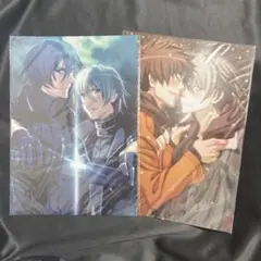 咎狗の血 A3 クリアポスター 2点セット