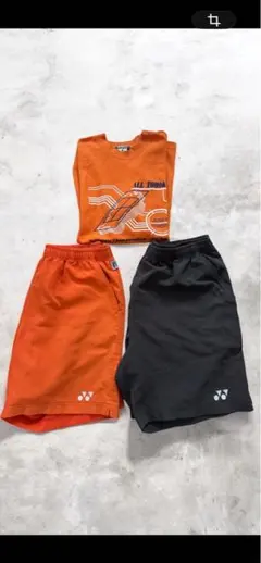 YONEX Tシャツ＆ショートパンツセット Lサイズ
