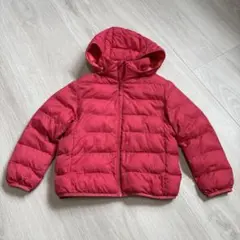 UNIQLO 中綿ジャケット ￼ピンク 女の子 120