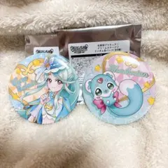 名探偵プリキュア！ ドリームステージ 缶バッジ エクレール＆シュシュ
