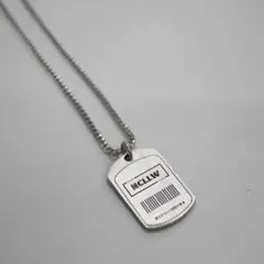 【最終値下げ】NCLLW ドッグタグ ネックレス シルバーカラー