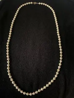 コットンパール ネックレス 2連も可能