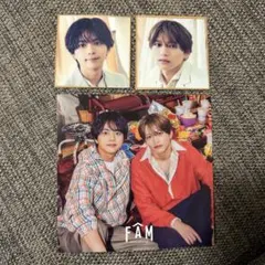 timelesz 先着特典　ペアアナザージャケット　シール　トレカ