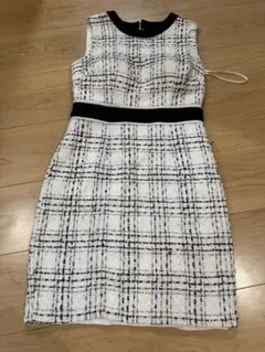 JEWELS ジュエルズ ワンピース XS ツイード タイト ドレス キャバ