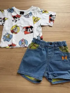 BABYDOLL Tシャツ&パンツセット